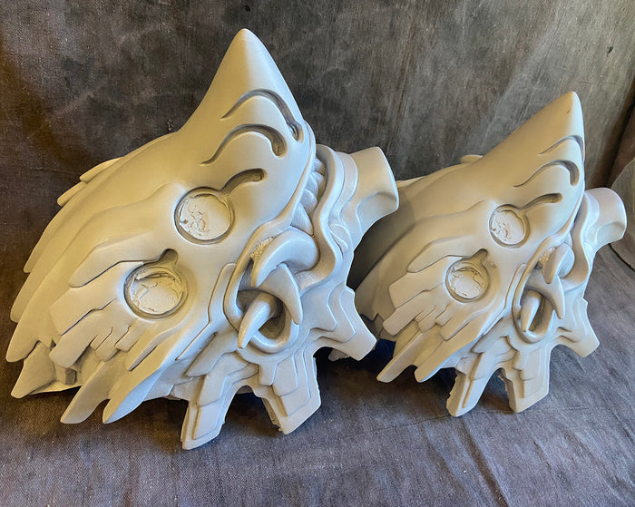 RADIANT BEAST BLANK MASK CAST- READY TO SHIP