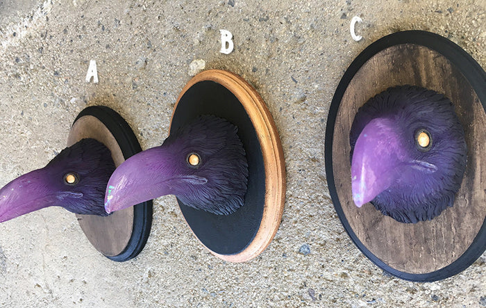 RAVEN WALL BUST