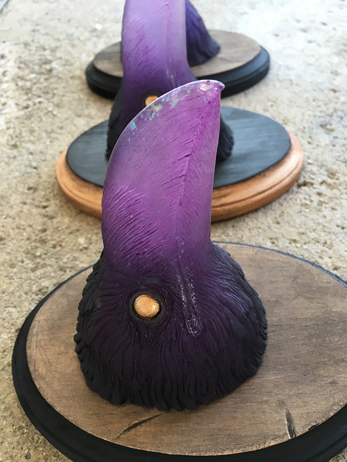 RAVEN WALL BUST