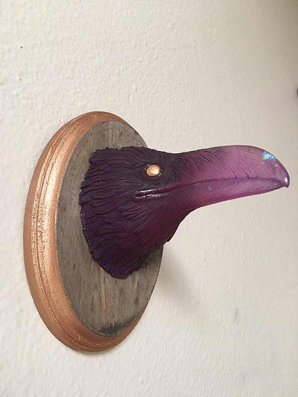 RAVEN WALL BUST