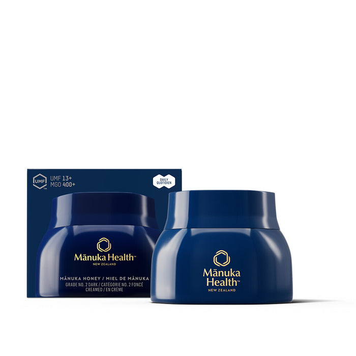 Mānuka Health-Raw Mānuka Honey Daily MGO 400+-Wellness-MHNZHoneyDailyMGO400UMF13250g8.8ozCAN_PR04982-The Detox Market |