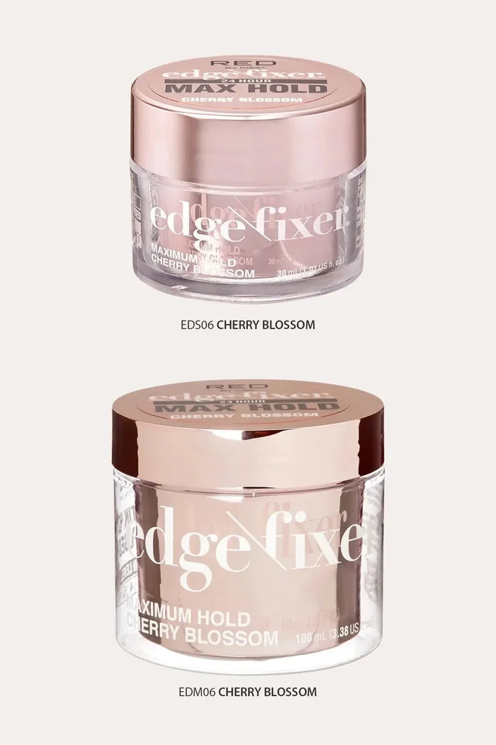 RED EDGE FIXER 24 HOUR EDGE CONTRAL MAX HOLD NON - FLAXING WAX RED BEAUTY