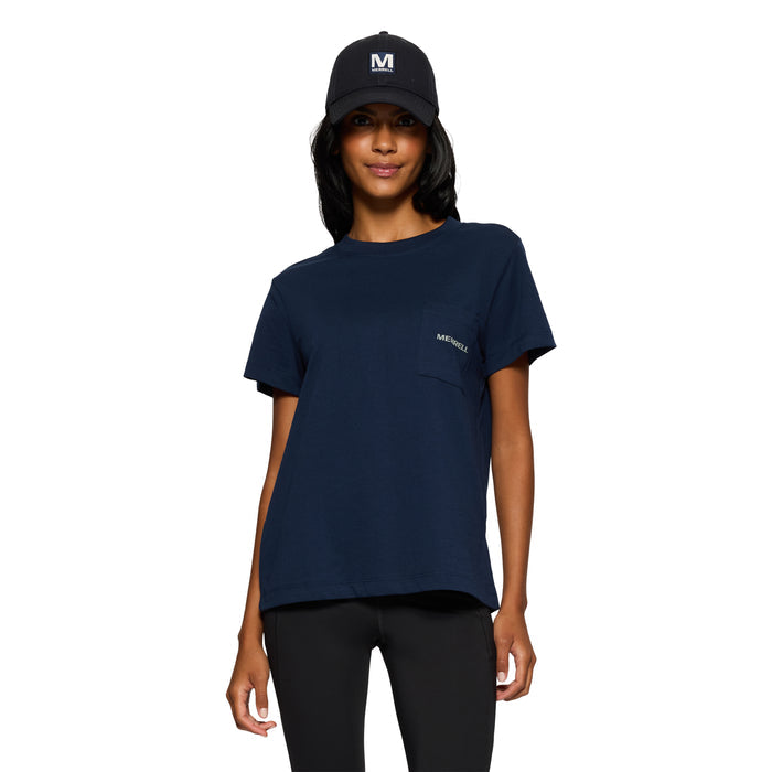 Remera Mujer W-Relaxed Pkt Tee