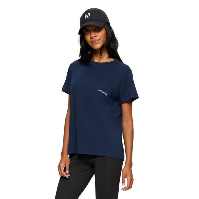Remera Mujer W-Relaxed Pkt Tee