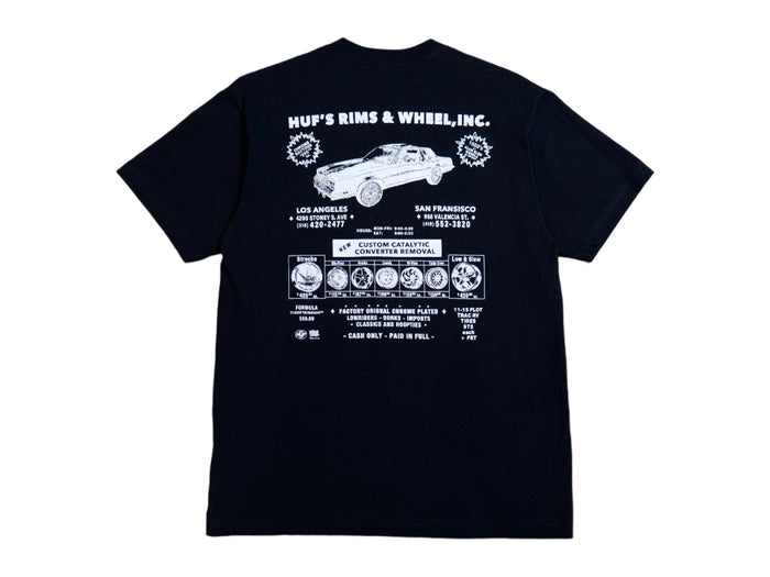 Rim & Wheel Inc T-Shirt - Black