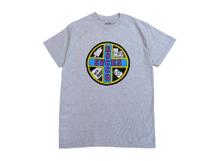 Rocco Sucks T-Shirt - Grey