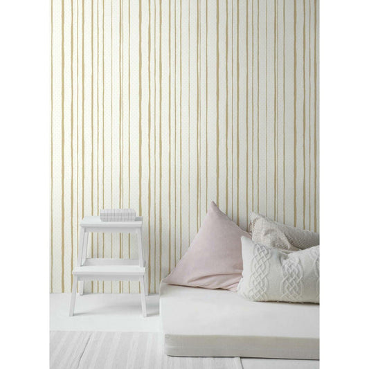 RoomMates All Mixed Up Pink/Gold Peel & Stick Wallpaper - EonShoppee