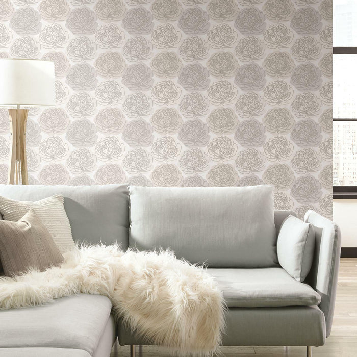 Taupe, Grey / Roll