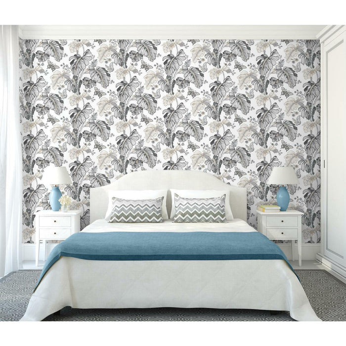 RoomMates Boho Palm Peel & Stick Wallpaper - EonShoppee