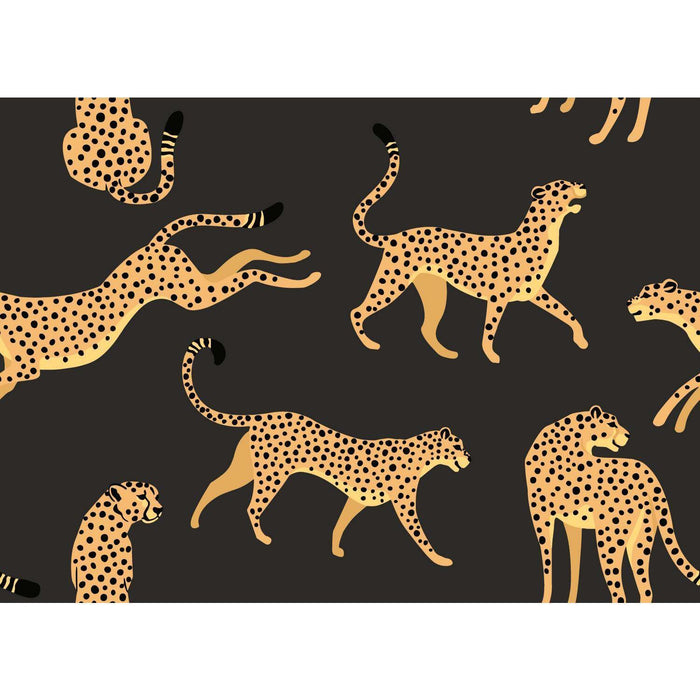 RoomMates Cheetah Cheetah Peel & Stick Wallpaper - EonShoppee