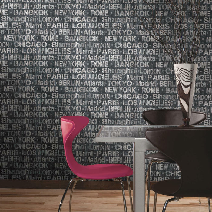RoomMates Cities Of The World Peel & Stick Wallpaper - EonShoppee