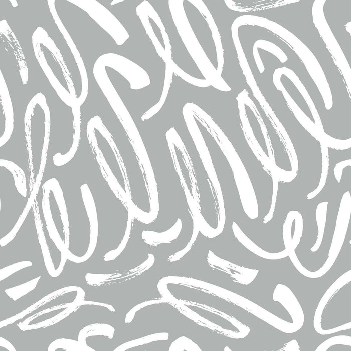 RoomMates Curly Strokes Peel & Stick Wallpaper - EonShoppee