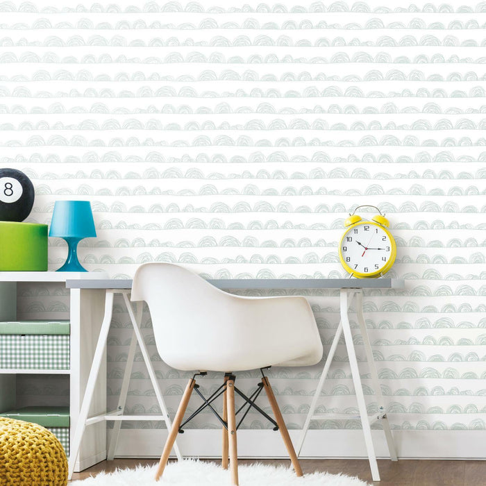 White, Grey / Roll
