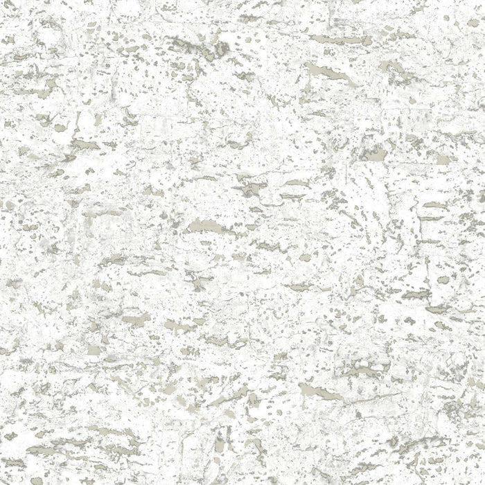 RoomMates Faux Cork White Peel & Stick Wallpaper - EonShoppee