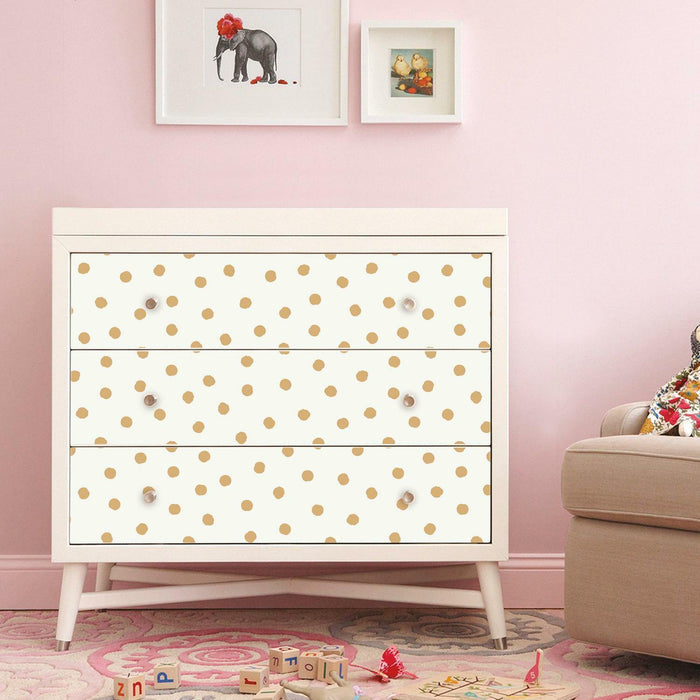 RoomMates Gold Dot Peel & Stick Wallpaper - EonShoppee
