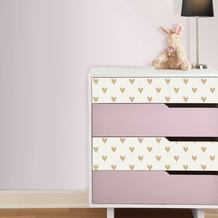 RoomMates Heart Spot Peel & Stick Wallpaper - EonShoppee