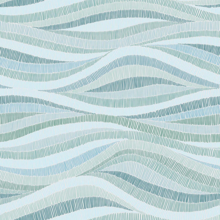 RoomMates Mosaic Waves Peel & Stick Wallpaper - EonShoppee