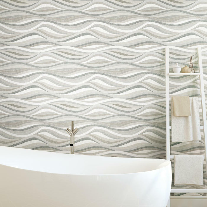 Taupe, White / Roll