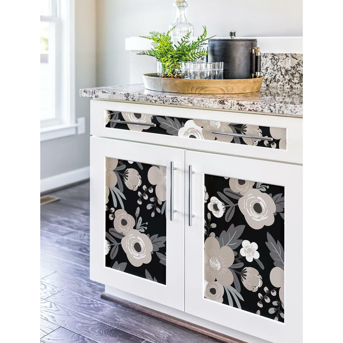 RoomMates Poppy Floral Peel & Stick Wallpaper - EonShoppee