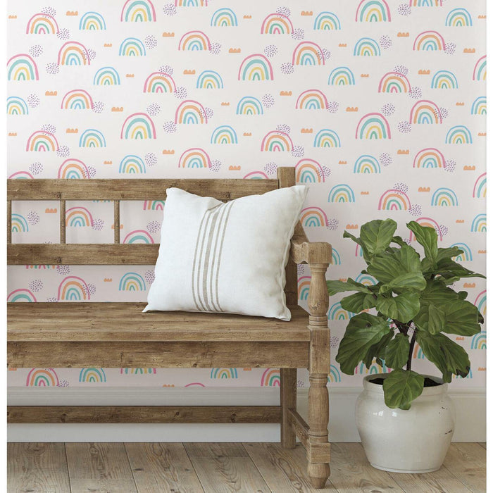 RoomMates Rainbow'S End Peel & Stick Wallpaper - EonShoppee