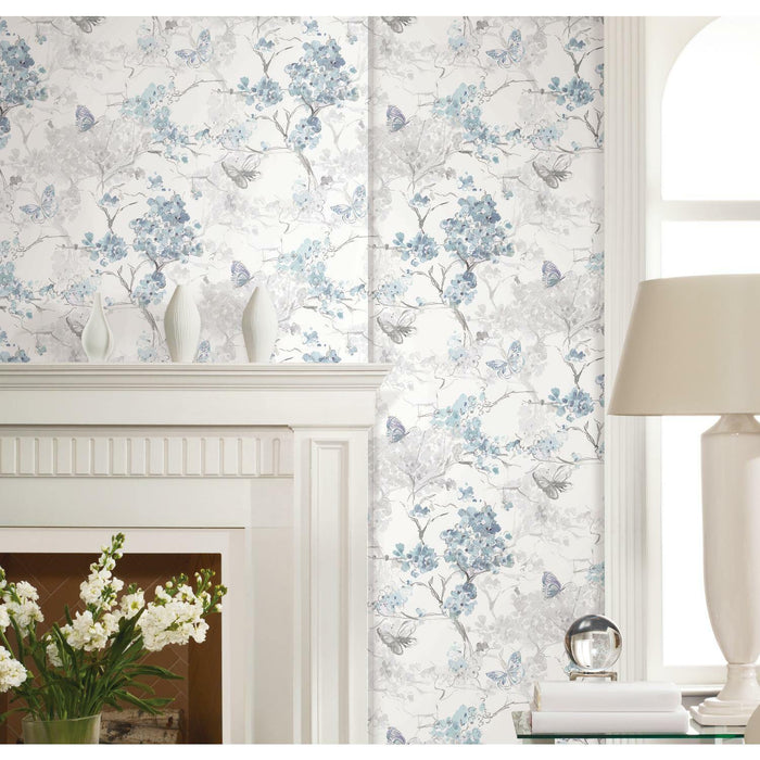 RoomMates Spring Cherry Blossoms Peel & Stick Wallpaper - EonShoppee