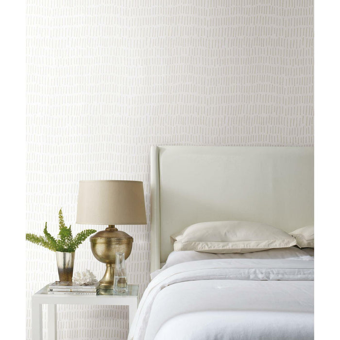 RoomMates Tick Marks Peel & Stick Wallpaper - EonShoppee