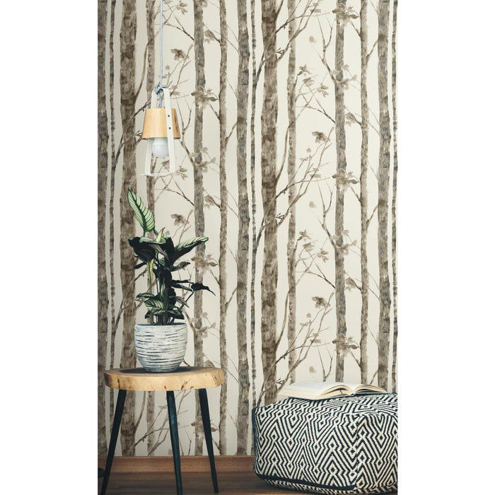 RoomMates Trees Peel & Stick Wallpaper - EonShoppee