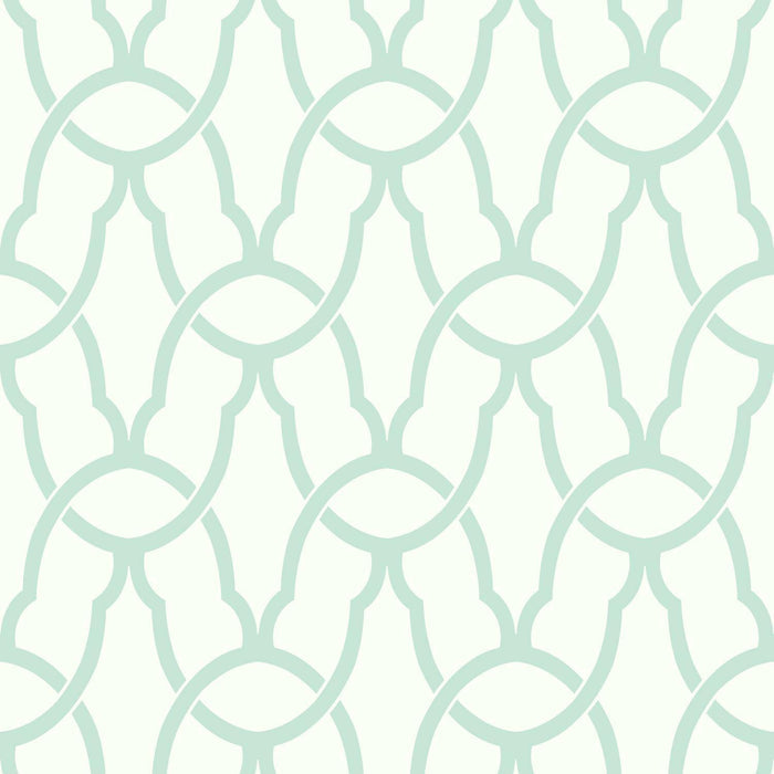 RoomMates Trellis Blue Peel & Stick Wallpaper - EonShoppee