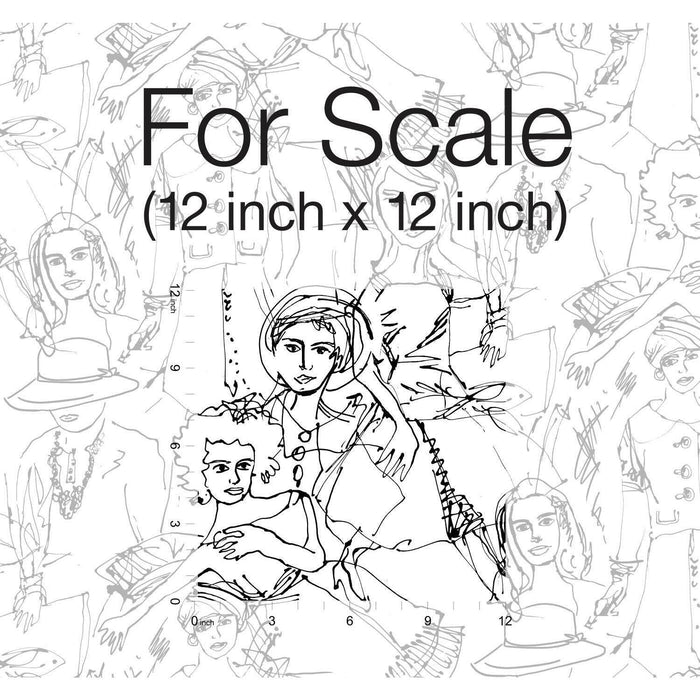 RoomMates Vogue Sketches Peel & Stick Wallpaper - EonShoppee