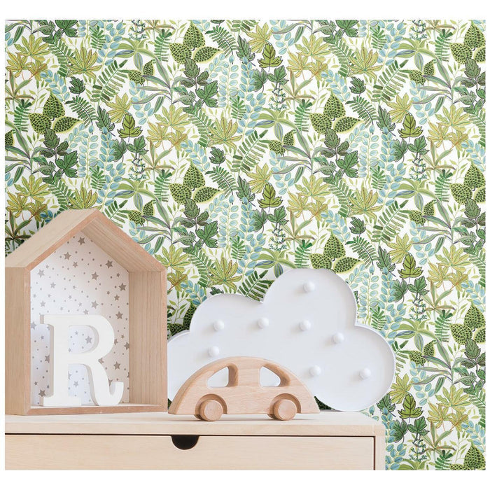 RoomMates Watercolor Tropics Peel & Stick Wallpaper - EonShoppee