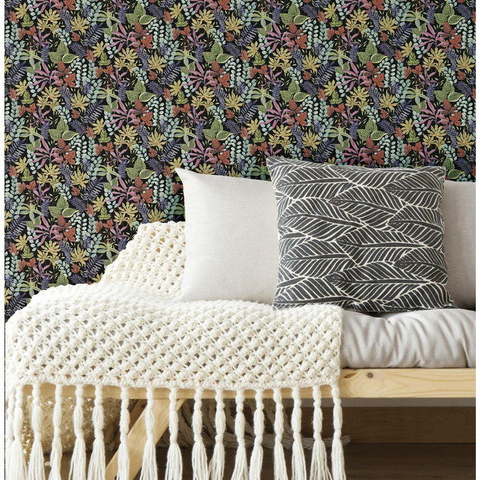 RoomMates Watercolor Tropics Peel & Stick Wallpaper - EonShoppee