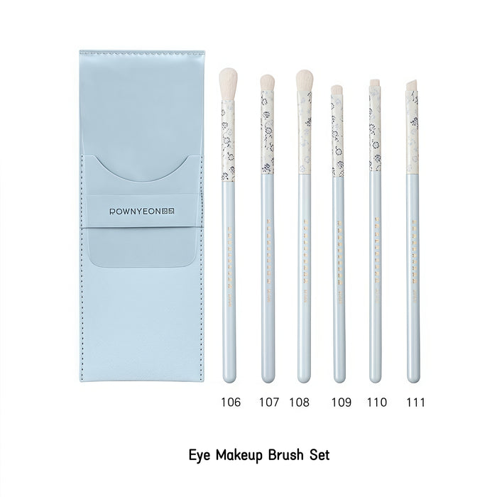 Eye Makeup Brush Set + Storage Bag