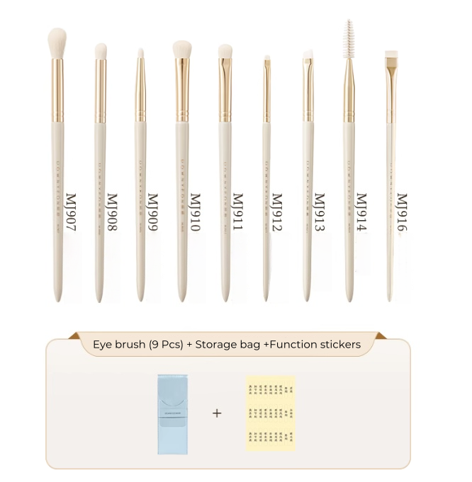Eye Makeup Brush (9 Pcs)
