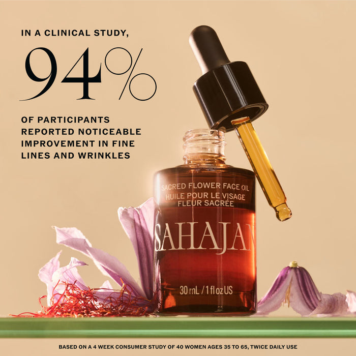 Sahajan-Sacred Flower Face Oil-Skincare-Sacred-Flower-Face-Oil-02-The Detox Market |