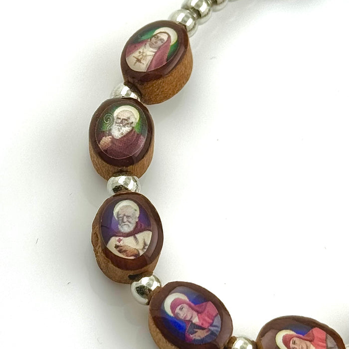 Saints Of Ireland Rosary Bracelet