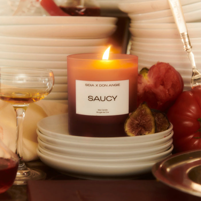 SIDIA-Saucy Candle-Home-HCCD00FGO-SC25-SAUCY_Candle1-The Detox Market |
