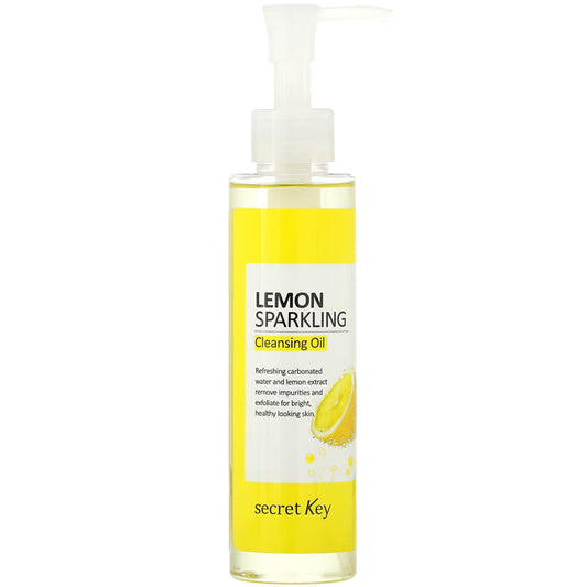 SECRET KEY Lemon Sparkling Cleansing Oil الغسول الزيتي بالليمون الفوار من سيكرت كي