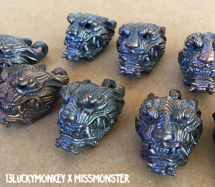 SENTINEL COPPER PENDANT- COLLABORATION WITH 13LUCKYMONKEY