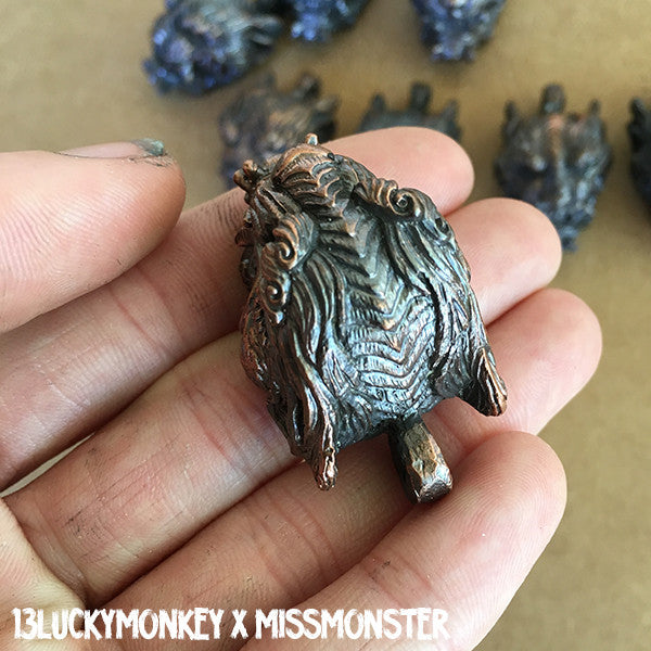 SENTINEL COPPER PENDANT- COLLABORATION WITH 13LUCKYMONKEY