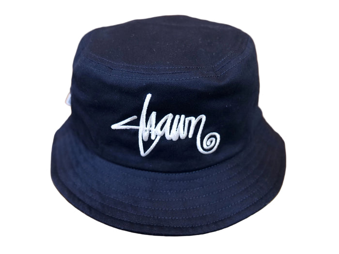 Shawn Script Bucket - Black