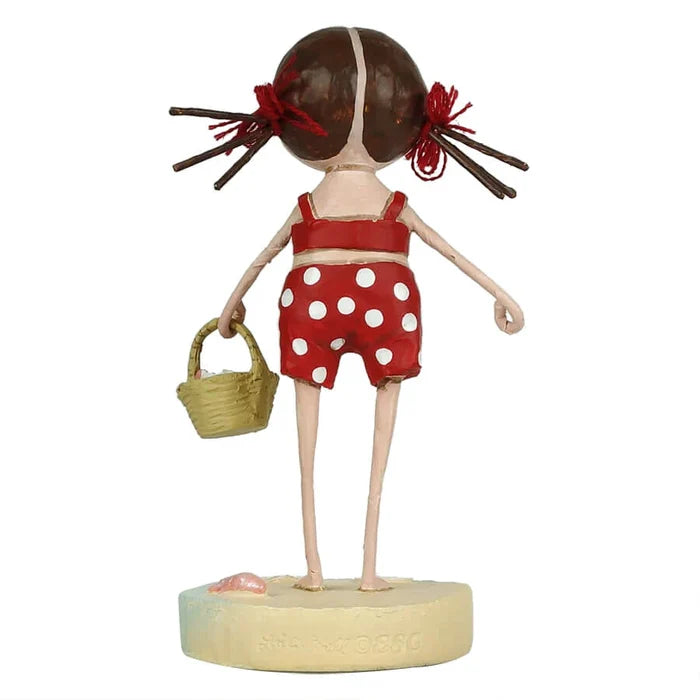 Shelly Sells Seashells Figurine by Lori Mitchell