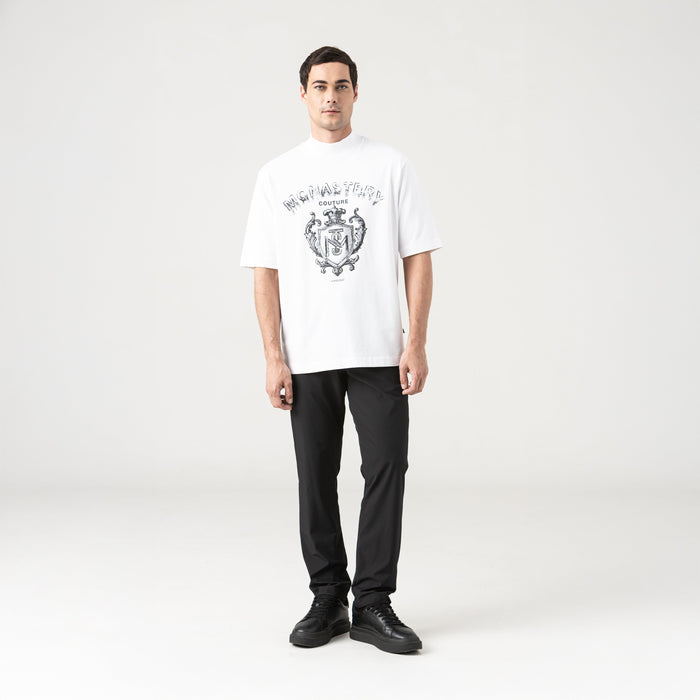 SHEVAL T-SHIRT OVERSIZED MEN WHITE