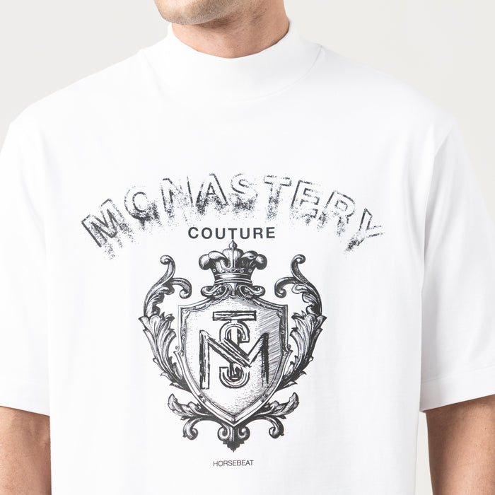 SHEVAL T-SHIRT OVERSIZED MEN WHITE