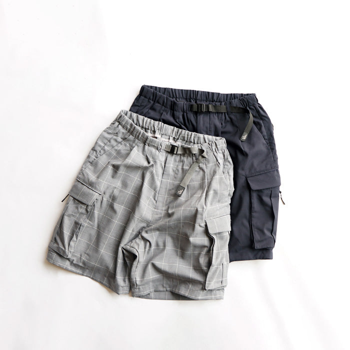 Si　2WAY WASHABLE WOOL TOROPICAL CARGO SHORT