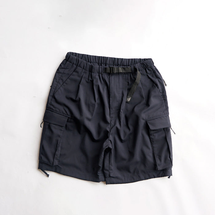 Si　2WAY WASHABLE WOOL TOROPICAL CARGO SHORT