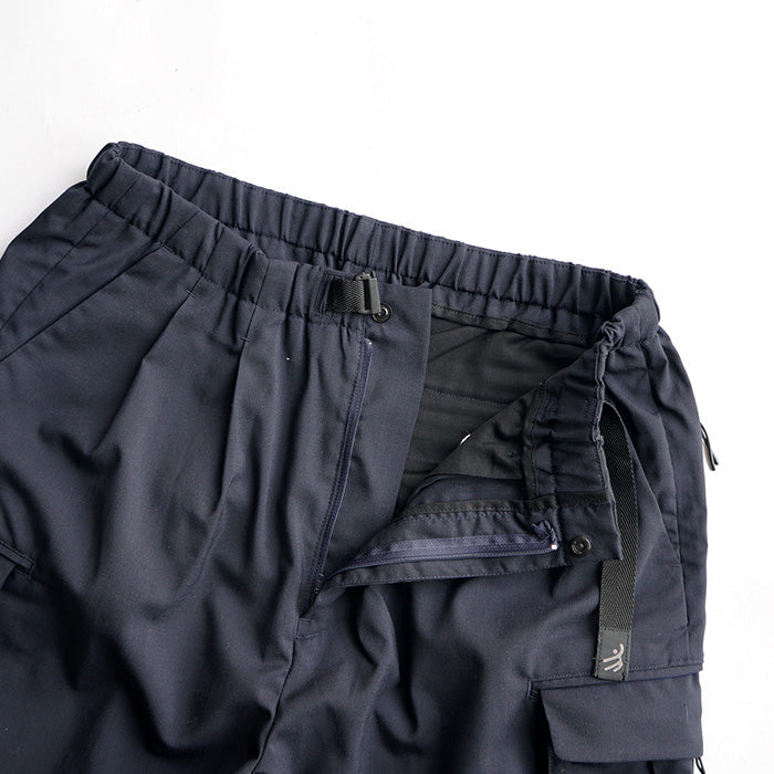 Si　2WAY WASHABLE WOOL TOROPICAL CARGO SHORT