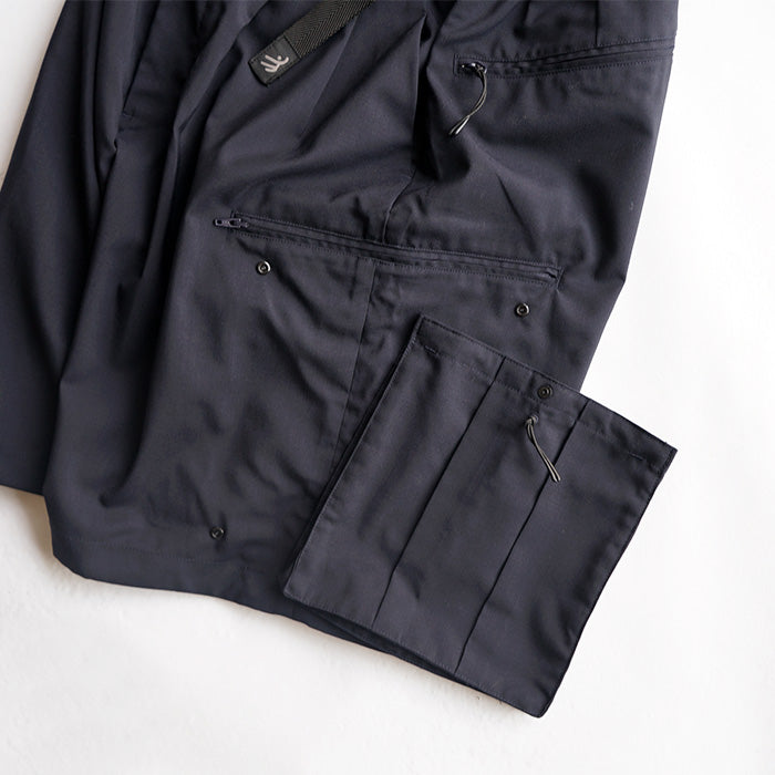 Si　2WAY WASHABLE WOOL TOROPICAL CARGO SHORT