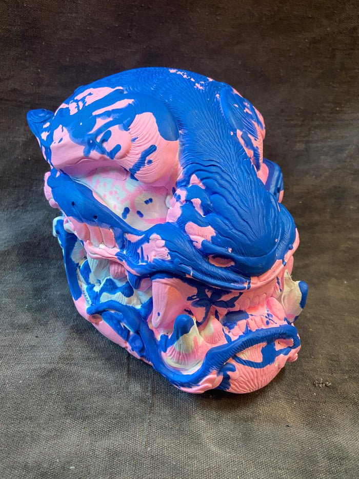 SILAS SPECIAL- SPLATTER PATTERN ORNATE PANTHER BLANK MASKS