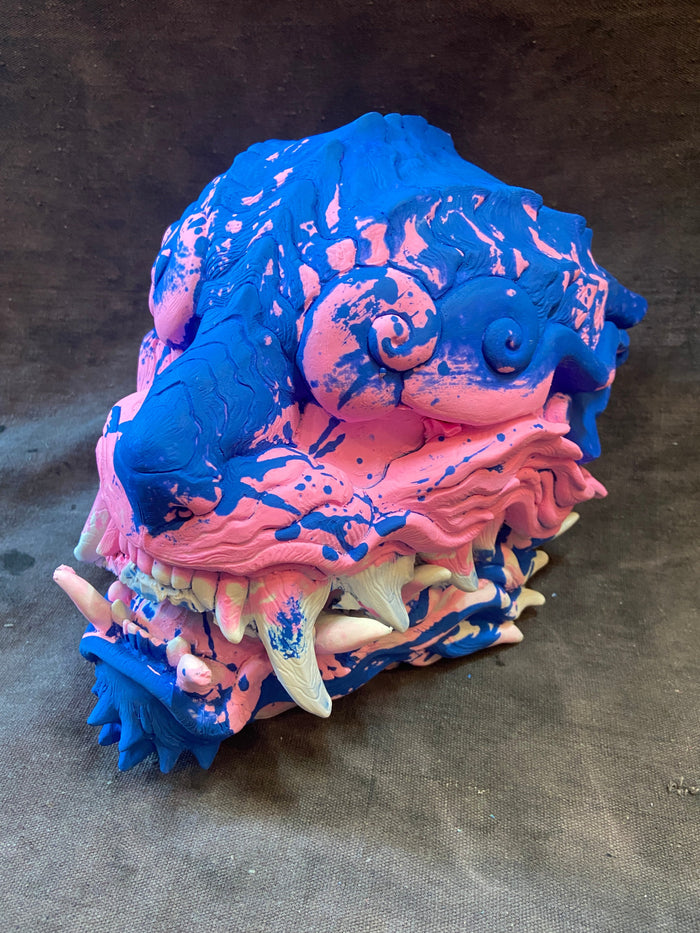 SILAS SPECIAL- SPLATTER PATTERN SENTINEL BLANK MASK