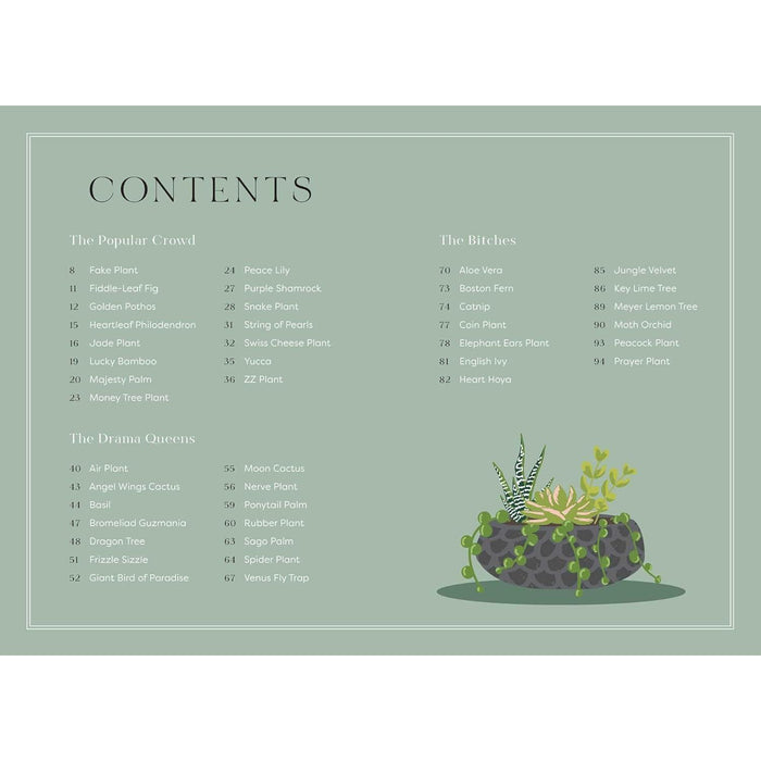 Simon & Schuster - Houseplants and Their F*cked-Up Thoughts - Hardcover-Simon & Schuster-treehaus